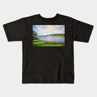 A view of the Hafrsfjord Kids T-Shirt